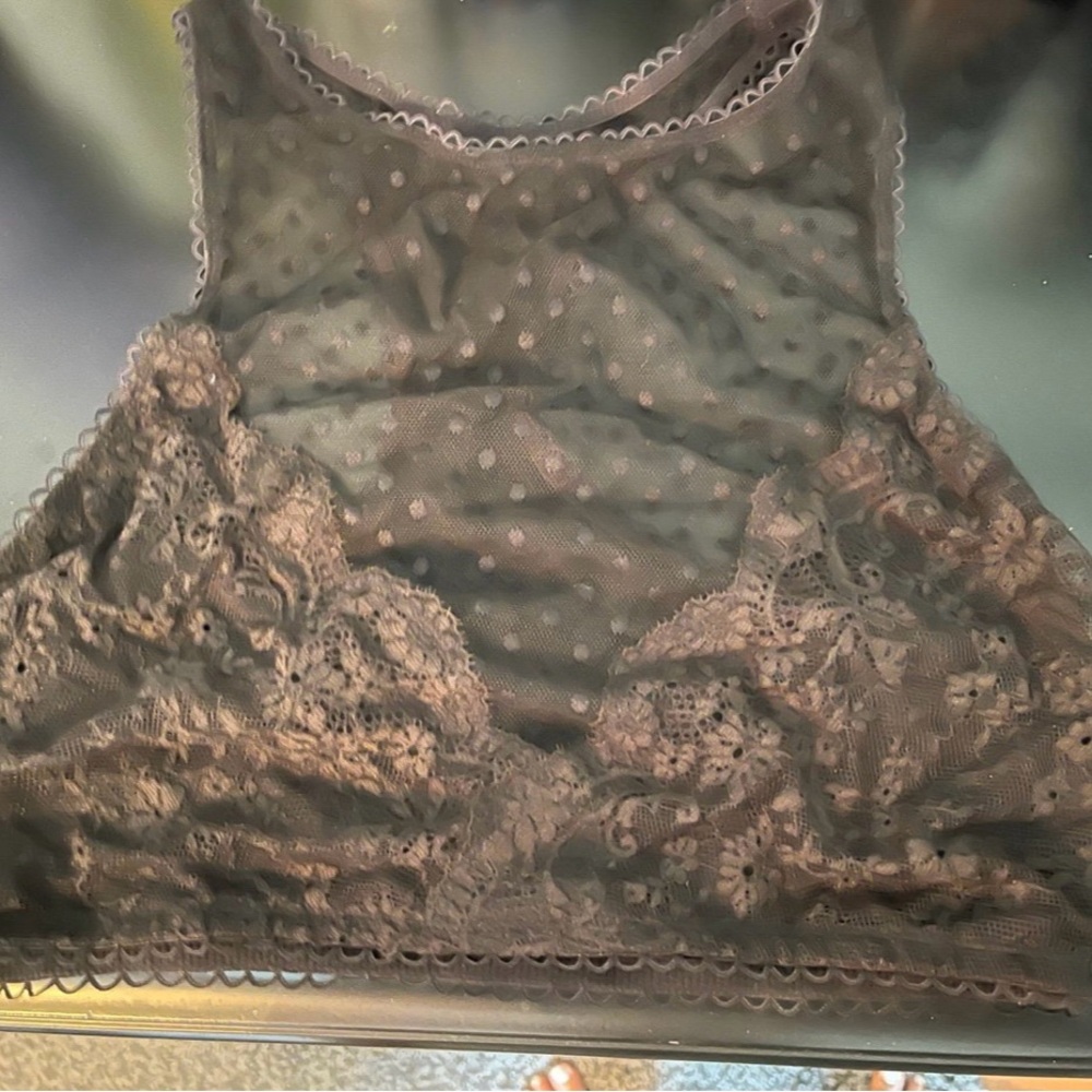 Victoria's Secret Black Lace Bralette
